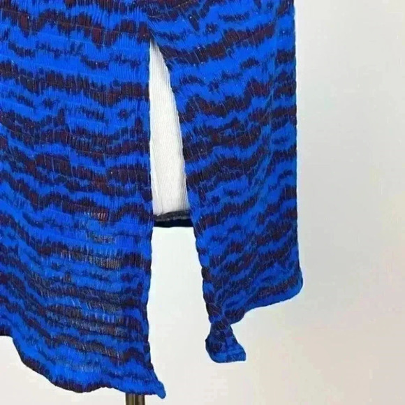 New Top 10 India tunic size FS black blue square - Picture 6 of 12